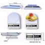 Imagem de Balança Digital De Precisão Cozinha 10kg Nutrição E Dieta