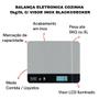 Imagem de Balança Digital Eletrônica Cozinha 5kg/5L Inox Comida e Liquido Visor LCD Blackdecker Bc500