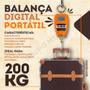 Imagem de Balança Digital suspensa até 200kg açougue mala pesca caça camping balanca de gancho portatil