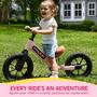 Imagem de Balance Bike SYNCFUN Toddler 12" para crianças de 2 a 5 anos rosa