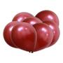 Imagem de Balão Bexiga Cromado Metalizado Redondo N9 Várias Cores 25un