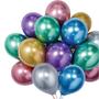 Imagem de Balão Bexiga Metalizada Maxxi Chrome 25 Unidades 5" Festa Comemoração - Várias Cores - Fest Ball