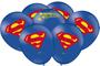 Imagem de Balão Bexiga Temática Superman Geek 25 Unidades - Festcolor