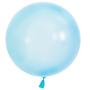 Imagem de Balão Bubble Translucido Azul 24" (60cm) - Mundo Bizarro