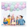 Imagem de Balão Candy Pastel Matte Cinza nº9 23cm - 25 Unidades