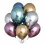 Imagem de Balão Cromado Reflex Rose Gold nº9 23cm - 25 Unidades - Balões Joy