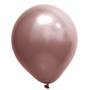 Imagem de Balão Cromado Rose Gold - 9 Polegadas - 25 Unidades