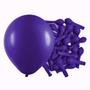 Imagem de Balão Cromado Roxo - 5 Polegadas - 25 Unidades