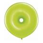 Imagem de Balão de Festa Látex Donut - Verde Lima - 16" 40cm - 25 unidades - Qualatex Outlet - Rizzo