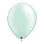 Imagem de Balão de Festa Látex Liso Pearl (Perolado) - Mint Green (Verde Menta) - Qualatex - Rizzo