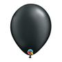 Imagem de Balão de Festa Látex Liso Pearl (Perolado) - Onyx Black (Preto Ônix) - Qualatex - Rizzo