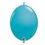 Imagem de Balão de Festa Látex Liso Q-Link - Azul Perolado - 6" 15cm - 50 unidades - Qualatex Outlet - Rizzo