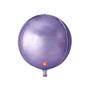 Imagem de Balão de Festa Metalizado 25" 63cm - Orbz Tradicional - Roxo - 1 unidade - Balões São Roque - Rizzo