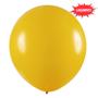 Imagem de Balão de Festa Redondo Profissional Látex Liso 24'' 60cm - Amarelo Ouro - 3 unidades - Art-Latex - Rizzo