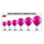 Imagem de Balão de Látex Rosa Pink - 9 Polegadas - 50 Unidades