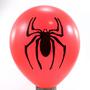 Imagem de Balão Festa Homem Aranha Bexiga Decorada p/ Aniversario Spider Man Nº11  c/ 25 Unidades