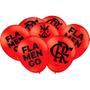 Imagem de Balão - Flamengo Vermelho e Preto - 25 unidades - Festcolor - Rizzo