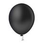 Imagem de Balão Látex Preto 10 Polegadas - 50 Unidades - Aluá Festas