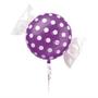 Imagem de Balão Metalizado Candy Pão Roxo 18" / 45 cm - 1 Unidade - Cromus