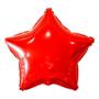 Imagem de Balão Metalizado Forma Estrela Festa Namorados 46Cm Vermelho