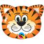Imagem de Balão Qualatex 14" - Shape Solto - Tigre Sorridente - 1 Un