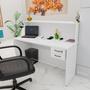 Imagem de Balcão Atendimento Recepção Consultório 1200x600 C/Gaveteiro