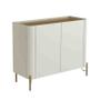 Imagem de Balcão Buffet Bend 99 cm Louro-Luna/Dourado Incolar