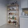 Imagem de Balcão C/ Rodinhas Quarto Cozinha Lavanderia Multiuso