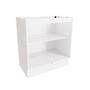 Imagem de Balcão Celeste Kappesberg 100% MDF 2 Portas Branco 80cm