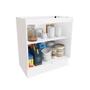 Imagem de Balcão Celeste Kappesberg 100% MDF 2 Portas Branco 80cm