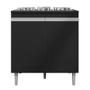 Imagem de Balcão Cooktop Andréia 79cm com 2 Portas - AJL Móveis