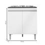 Imagem de Balcão Cooktop Andréia Branco - AJL