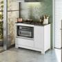 Imagem de Balcão Cooktop NT 3050 Branco com Granito - Notável