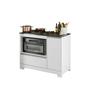 Imagem de Balcão Cooktop NT 3050 Branco com Granito - Notável