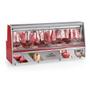 Imagem de Balcão de Açougue Refrigerado Turino Standard Vermelho 220V GATS-300 VM Gelopar