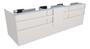 Imagem de Balcão em L Caixa 294cm Branco - Linha Premium - Mod 1.1