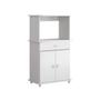 Imagem de Balcão Micro-ondas Ditália 2 Portas BA-30 Branco Cozy