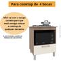 Imagem de Balcão para cooktop quatro bocas 