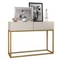 Balcão Para Cozinha Com 2 Gavetas Decoração Porta Retrato Bebida Bar em Casa Pé De Ferro Industrial Dourado - Aprire Móveis Imagem de Balcão Para Cozinha Com 2 Gavetas Decoração Porta Retrato Bebida Bar em Casa Pé De Ferro Industrial Dourado