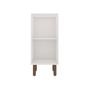 Imagem de Balcão Para Cozinha Modulada 40cm Com 1 Porta Provençal MDF
