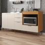 Imagem de Balcão para e Pia Cooktop 190cm 4 Portas 2 Gaveta Alice