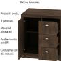 Imagem de Balcão para Escritório Home Office ME4111 MDP Rustico G69 - Gran Belo