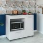Imagem de Balcão Para Fogão Cooktop 04 Bocas Com Pé Manu Móveis Paraná