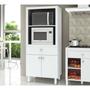 Imagem de Balcão Para Forno E Microondas BL3305 Branco Tecno Mobili