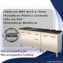 Imagem de Balcao Pia 120cm e Cooktop 5 Bocas Branco Mobbs