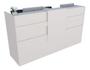 Imagem de Balcão Recepção Caixa 160cm Branco - Linha Premium - Mod 1.1