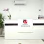 Imagem de Balcão Recepção Caixa 203cm Branco Alto Padrão 100%Mdf Modelo 1.1