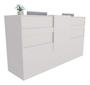 Imagem de Balcão Recepção Caixa 218cm Branco - Linha Premium - Mod 1.1