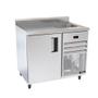 Imagem de Balcão Refrigerados Venâncio 100cm Inox Borda Espelhada com Cuba 220V VCFRH10-39368