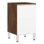 Imagem de Balcão Sem Tampo 40cm Jade Com Branco